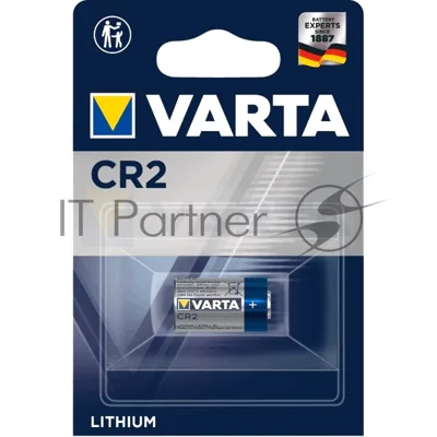 Батарейка Varta ELECTRONICS CR2 BL1 Lithium 3V (6206) (1/10/100)