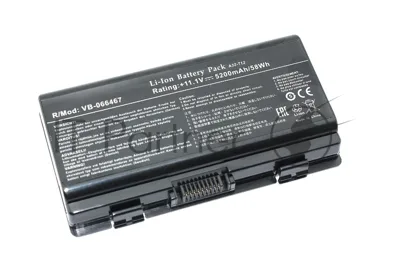 Аккумуляторная батарея для ноутбука Asus X51R (A32-X51) 11.1V 5200mAh OEM