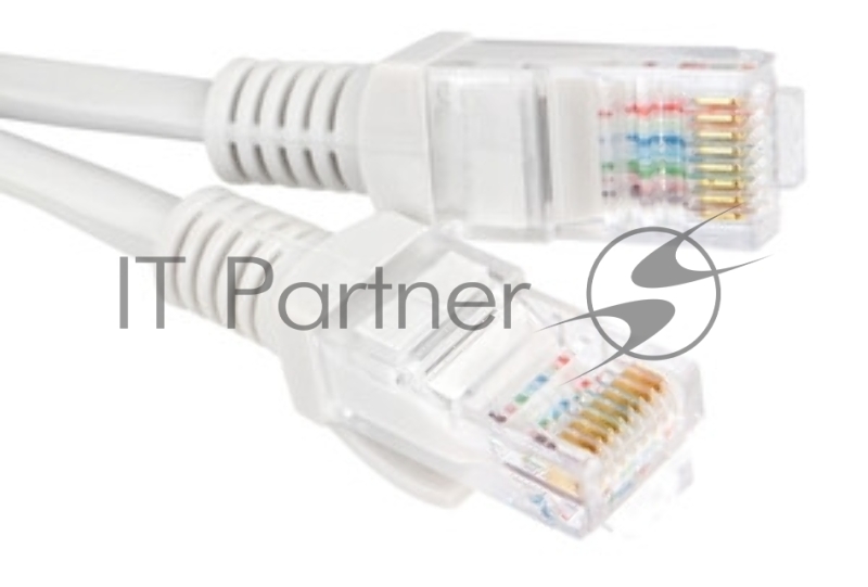 Патч-корд CCA light UTP Гарнизон PC-UTP-5e-0.5-G cat.5e, 0.5м, литой, многожильный серый