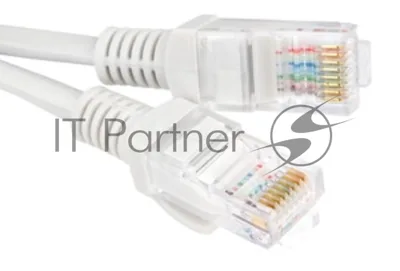 Патч-корд CCA light UTP Гарнизон PC-UTP-5e-0.5-G cat.5e, 0.5м, литой, многожильный серый