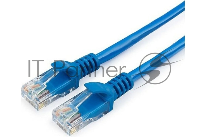 Патч-корд CCA light UTP Гарнизон PC-UTP-5e-1.5-B cat.5e, 1.5м, литой, многожильный синий