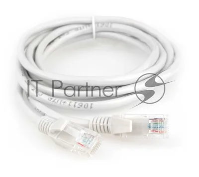 Патч-корд CCA light UTP Гарнизон PC-UTP-5e-2 cat.5e, 2м, литой, многожильный серый