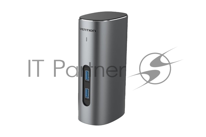 Док-станция Vention TPJH0-EU, USB Type-C, HDMI/VGA/USB/RJ45/SD/3.5мм/PD/DC, USB Type-C