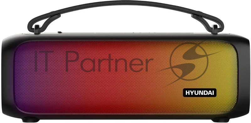 Колонка портативная Hyundai H-PS1020 черный 16W 2.0 BT 10м 1500mAh