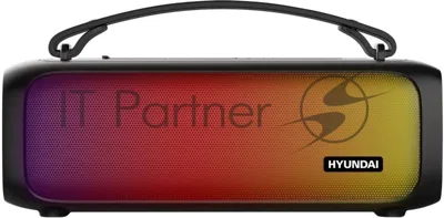Колонка портативная Hyundai H-PS1020 черный 16W 2.0 BT 10м 1500mAh