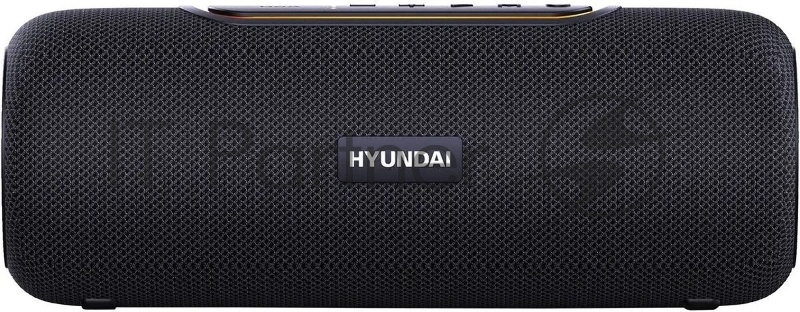 Колонка портативная Hyundai H-PS1021 черный/черный 25 Вт 1.0 BT 10м 1500mAh
