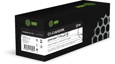 Блок фотобарабана Cactus CS-DU6600BK 604K77555 черный ч/б:60000стр. для VersaLink C400/405, Ph 6600 Xerox