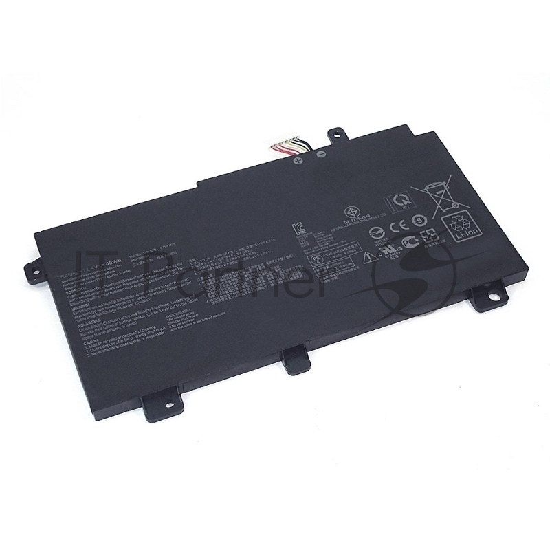 Аккумуляторная батарея для ноутбука Asus FX504 (B31N1726) 11,4V 48Wh черный