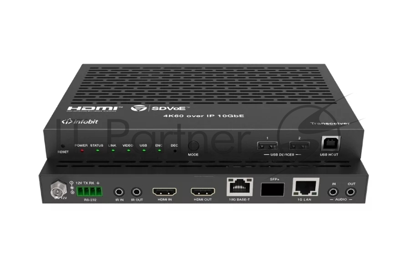 Энкодер, Декодер HDMI 4K60 Infobit iSwitch SDV-TR SDVoE AV over IP