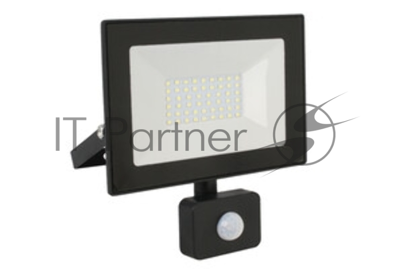 Прожектор Ultraflash LFL-3002S C02 черный (LED прожектор с датчиком, 30 Вт, 230В, 6500К)
