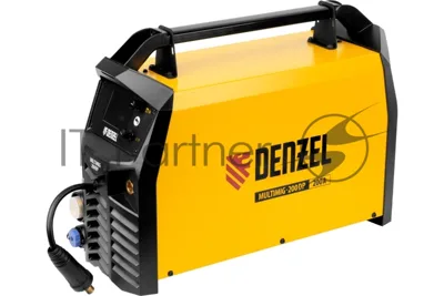 Аппарат инвертор. полуавтомат. сварки Denzel MultiMIG-200DP Synergy Double Pulse, 200 А, ПВ 80%