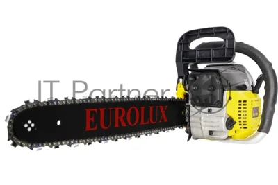 Бензопила Eurolux GS-5218 желтый/черный