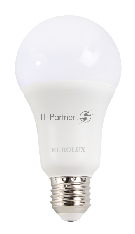 Лампа светодиодная EUROLUX LL-E-A70-20W-230-6K-E27 груша