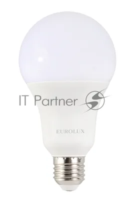 Лампа светодиодная EUROLUX LL-E-A80-25W-230-6K-E27 груша