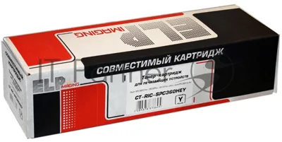 Картридж лазерный ELP type SPC360HE yellow (6000 стр.) для Ricoh SPC360DNw/360SFNw/361SFNw