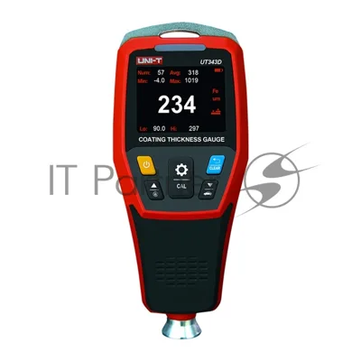 Измеритель толщины покрытия (толщиномер) UNI-T UT343D