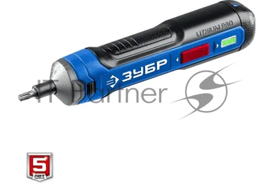 Отвертка аккумуляторная 4 Vmax, в кейсе с набором 33 бит ЗУБР Профессионал PSD-4S