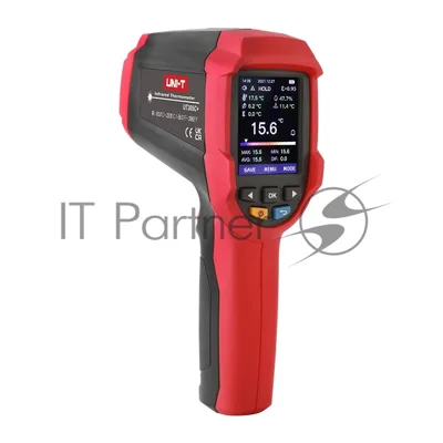 Инфракрасный термометр UT305A+, -32C ~ 1850C, USB