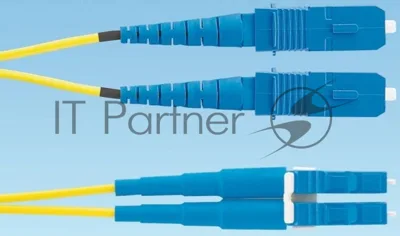 Патч-корд Panduit F92ELLNSNSNM007 2xOS1/2 LC дуплекс-SC дуплекс 7м LSZH желтый