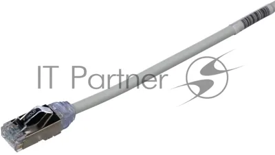 Патч-корд Panduit STP28X7MIG F/UTP вилка RJ-45-вилка RJ-45 кат.6А 7м серый CM/LSZH