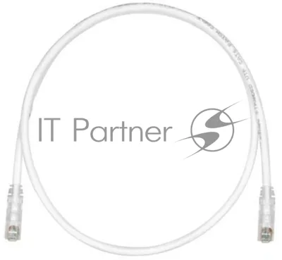 Патч-корд Panduit UTPSP15MY UTP вилка RJ-45-вилка RJ-45 кат.6 15м белый CM/LSZH