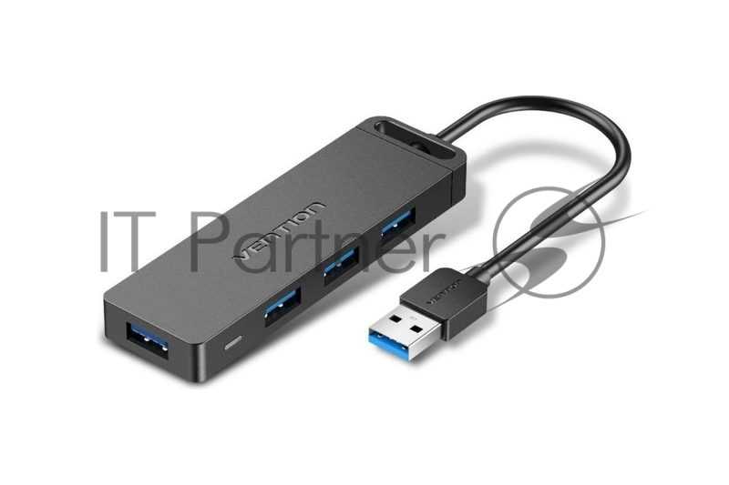 USB-концентратор Vention CHLBF, USB 3.0, USB 4 порта, USB
