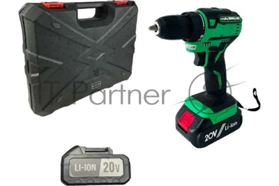 Дрель-шуруповерт Zitrek Greenpower 20 Pro 063-4061, 20 В, 4 Ач, 42 Нм, бесщеточный
