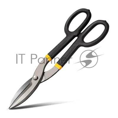 Ножницы по металлу прямые Deli DL25912 12"; DL25912 310мм, высокоуглеродистая сталь 55, для резки холоднокатаного листа толщиной до 0,9 мм и листа из нержавеющей стали толщиной до 0,6 мм