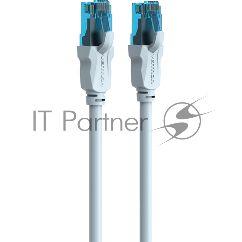 Патч-корд Vention прямой UTP cat.5е, RJ45 - 1,5м. Серый