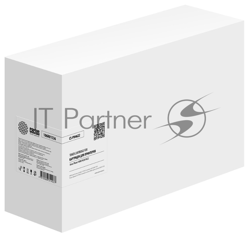 Картридж лазерный Cactus CS-PH4622 (106R01536) черный (30000 стр.) для Xerox Phaser 4600/4620/4622