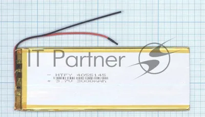 Аккумулятор Li-Pol (батарея) 4x55x145мм 2pin 3.7V/3000mAh