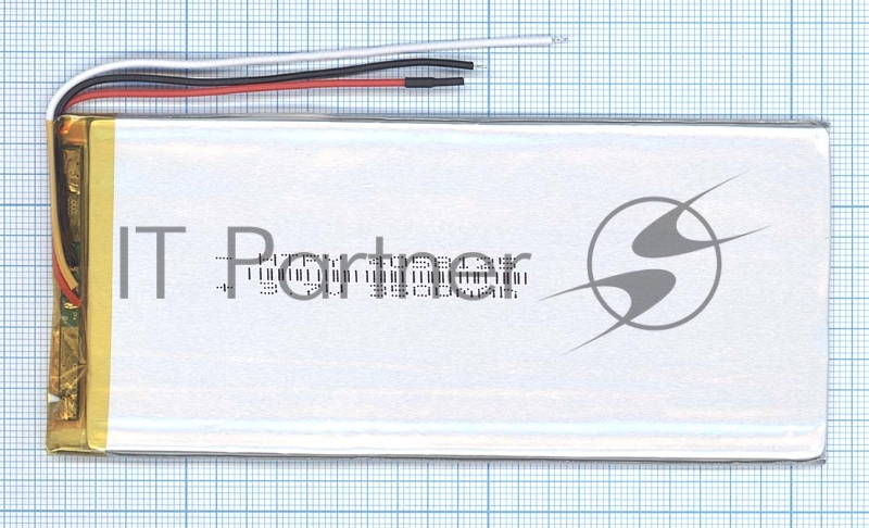 Аккумулятор Li-Pol (батарея) 4x58x125мм 3pin 3.7V/3500mAh