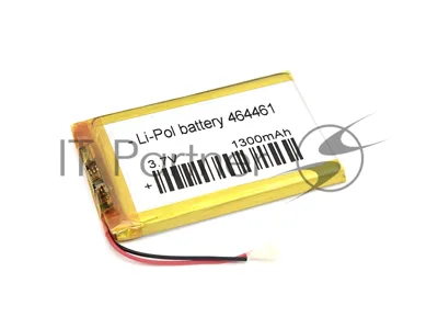 Аккумулятор Li-Pol (батарея) 4.6x44x61мм 2pin 3.7V/1300mAh