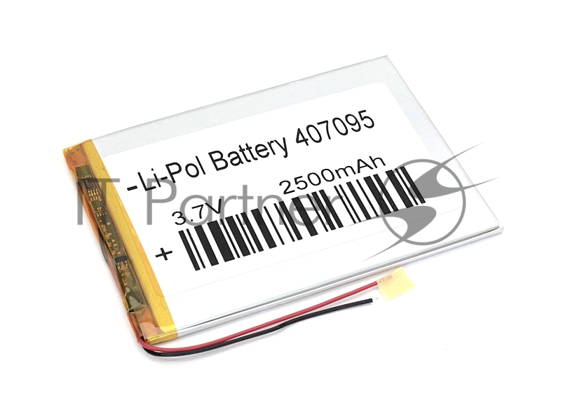 Аккумулятор Li-Pol (батарея) 4x70x95мм 2pin 3.7V/2500mAh