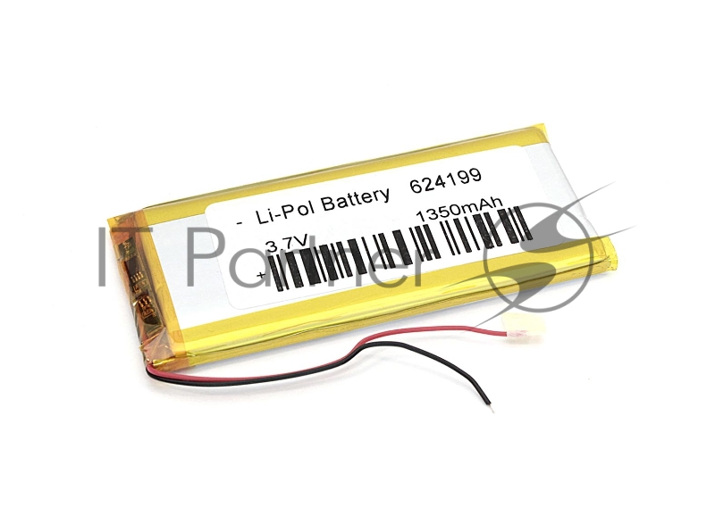 Аккумулятор Li-Pol (батарея) 6.2x41x99мм 2pin 3.7V/1350mAh