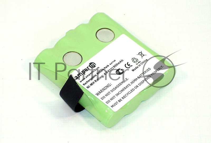Аккумулятор Amperin для Midland G223 G300 (BATT-4R) 800 mAh 4.8V Ni-MH