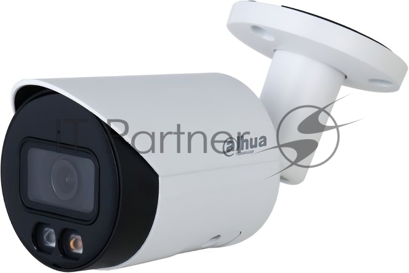 Видеокамера Dahua DH-IPC-HFW2449SP-S-IL-0360B уличная цилиндрическая IP-видеокамера 4Мп 1/2.7” CMOS объектив 3.6мм