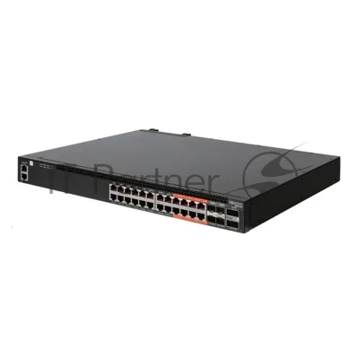 Коммутатор Edge-core 4610-30P-O-AC-Fv1, 24×1 Гбит/с PoE+ (8×Ultra-PoE) + 4×10 Гбит/с SFP+ + 2×20 Гбит/с QSFP+, управляемый