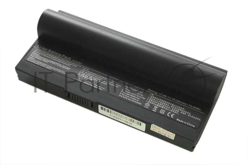 Аккумуляторная батарея для ноутбука Asus Eee PC 901, 904, 1000H 10400mAh OEM черный