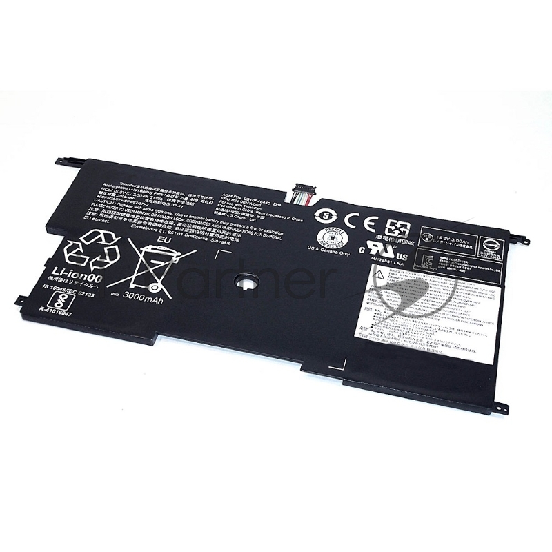 Аккумуляторная батарея для ноутбука Lenovo Thinkpad X1 Carbon 20BS 15.2V 51Wh Orig