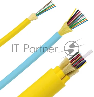 Кабель распределительный Panduit FADC912-37 12x 9/125 OS1/OS2 внутренний LSZH 1м желтый (A)