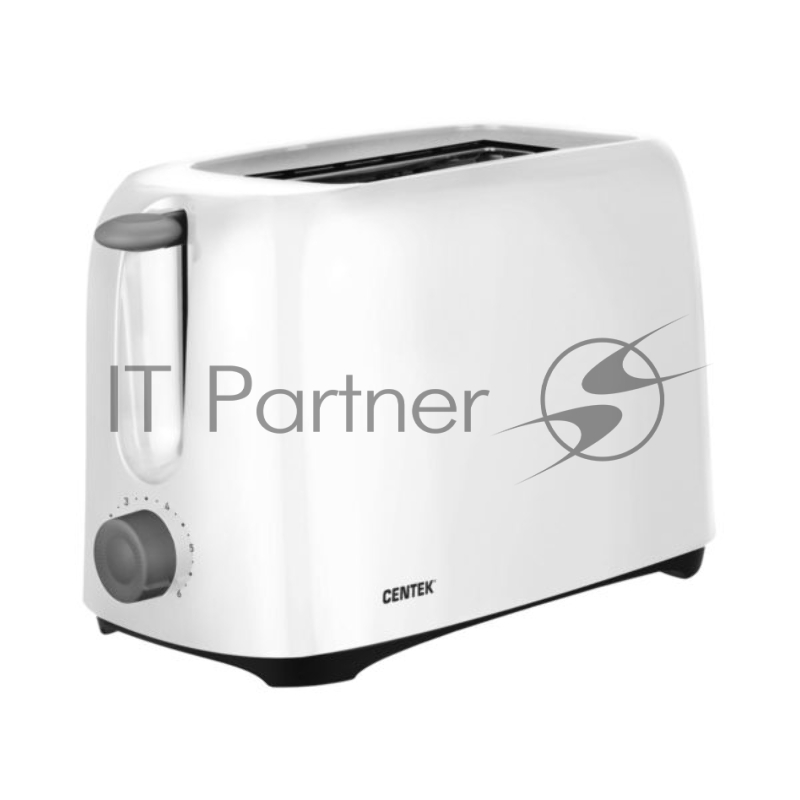 Тостер Centek CT-1425 белый, 700 Вт, 2 слота