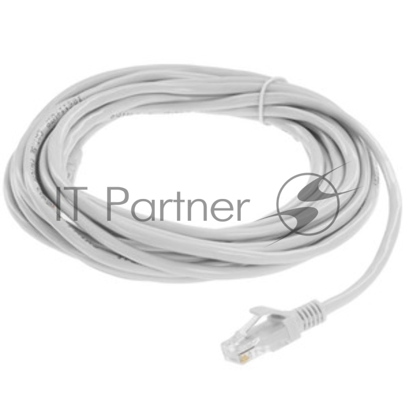 Патч-корд CCA lightl UTP Гарнизон PC-UTP-5e-5-BK cat.5e, 5м, литой, многожильный черный
