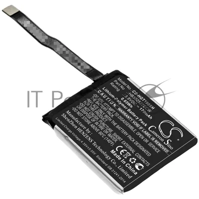 Аккумуляторная батарея CameronSino для смарт-часов Huawei Magic GT TLS-B19 (CS-HGT240SH) 170mAh
