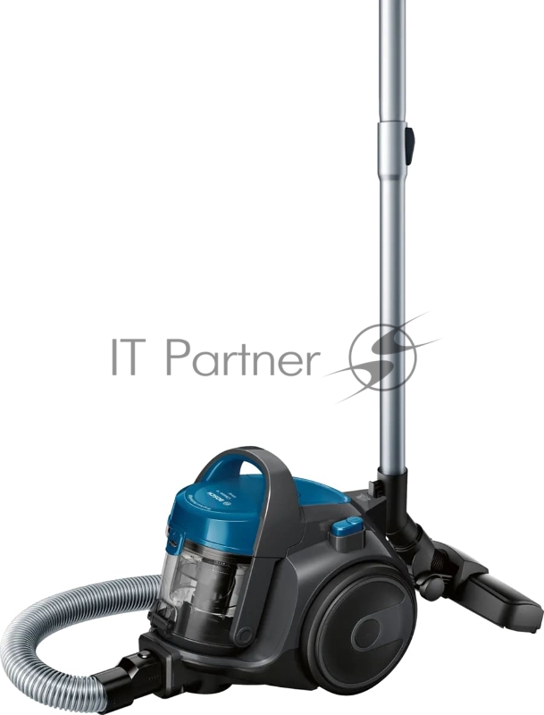 Пылесос Bosch BGS05A220 синий/серый, 700 Вт, уборка сухая, пылесборник контейнер 1.5 л