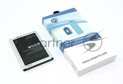 Аккумуляторная батарея Amperin для Samsung Galaxy J1 SM-J120F (EB-BJ120BBE) 1800mAh
