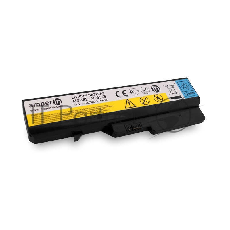 Аккумуляторная батарея Amperin для ноутбука Lenovo IdeaPad G, Z Series 11.1V 4400mAh (49Wh)