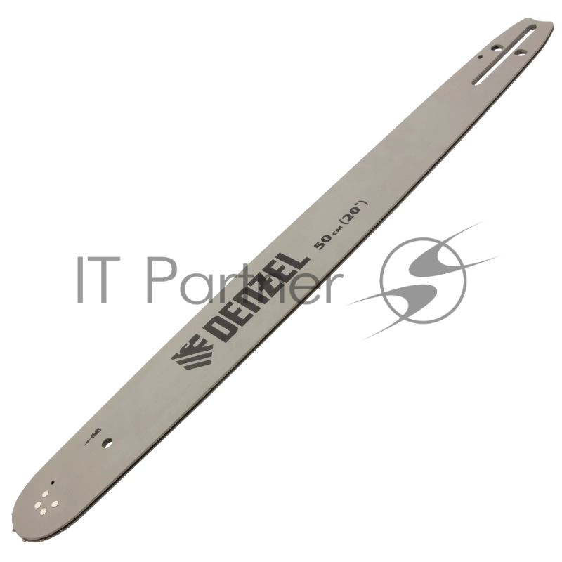 Шина для бензопилы Denzel DGS-5820, длина 50 см (20"), шаг 0,325", паз 1,5 мм, 76 звеньев