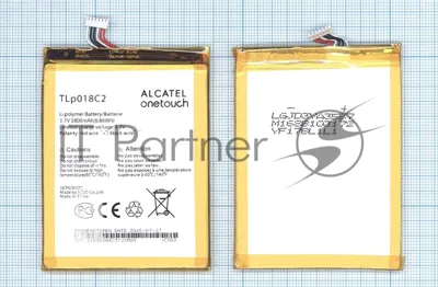 Аккумуляторная батарея TLP018C2 для Alcatel One Touch Idol Ultra 6033