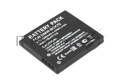 Аккумуляторная батарея для фото и видеокамер Panasonic Lumix DMC-FH2 3,7V 1200mAh